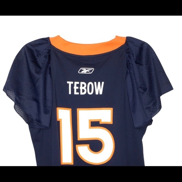 NFL DENVER BRONCOS JERSEY TIM TEBOW Reebok large Womens - Picture 7 of 9